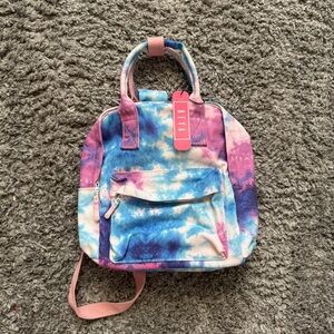 tie dye mini backpack